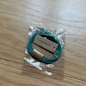 NWT TURQUOISE ROPE BRACELET